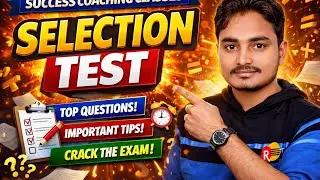 SELECTION TEST-6 TRICKY SOLUTION BY AJAY SIR 
