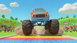 Monster Vehicles Dance Song for Kids | Monster Truck Song, Fun Vehicle Music & Baby Songs 🚜🔥🎵