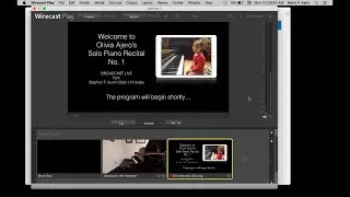 Setting up for live broadcasting 2 (Clavier Companion)