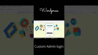 Customized WordPress Login Page 🔥🔥🔥