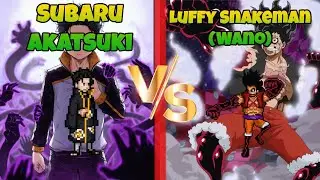 Jump Force MUGEN Subaru Akatsuki vs Luffy Snakeman Wano