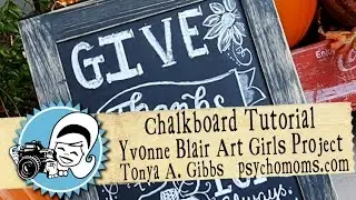 YB Chalkboard Art Tutorial and Blog Hop