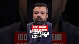 IGOR 3K &Eacute; SINCERO SOBRE MONARK! #shorts #cortes #podcast