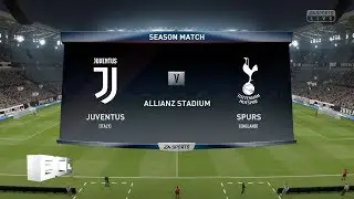 Fifa 19 (Juventus FC vs Tottenham Hotspur)Online Seasons Match