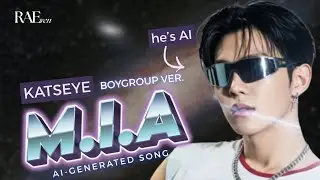 what if 'MIA' by KATSEYE was a boyband song? (Using AI) Color Coded Lyrics.