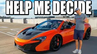 Should I BUY a McLaren INSTEAD of a Corvette?