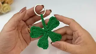 Tutorial de Crochê: Aprenda a fazer um Trevo de 4 Folhas