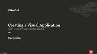 Creating a New Visual Application in Visual Builder Studio