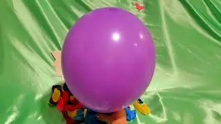 FUN COLORFUL BALLOONS POP PART 7!!!