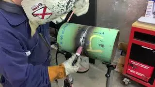 Pipe Weld Repair after Busted X-Ray