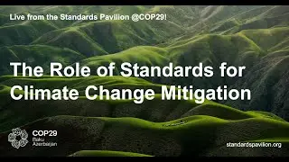 The Role of Standards for Climate Change Mitigation