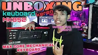 [UNBOXING] keybord MAX CORE MK852 