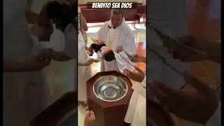 Bendito sea Dios #iglesiacat&oacute;lica #bautizo #bautismo #sacramentos #sacramentodelbautismo #Dios