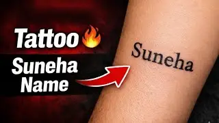 Suneha name✨ || Name tattoo #SunehaTattoo #NameTattoo #trendingvideo
