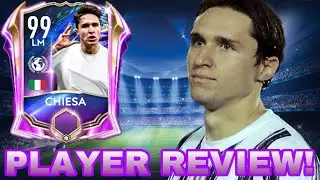 TOTS CHIESA 99 RATED PLAYER REVIEW AND GAMEPLAY! | BEST LM IN FIFA MOBILE 21?!