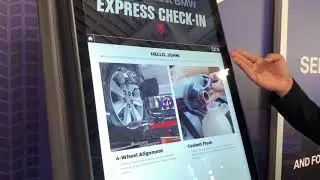 Express Service Self Check-in at Auto West BMW