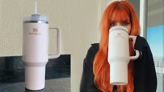 UNBOXING: Copo Stanley + testes com gelo/água fria e quente✨|  Stanley Copo Quencher Tumbler 2.0