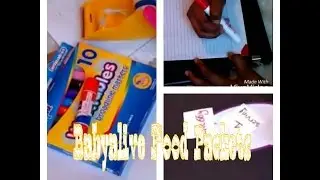 How to make babyalive food packets