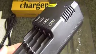 Nitecore Intellicharger i4 Intelligent Battery Charger quick look