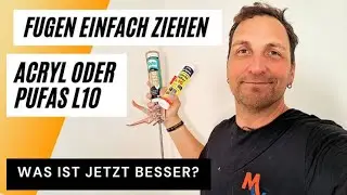 Acrylfugen richtig ziehen! FRAGE: Aber welches ist besser?