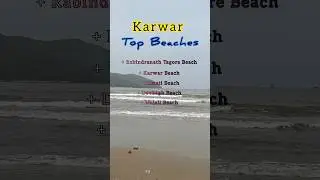 Karwar Top Beaches #karwar #beach