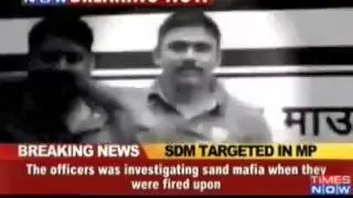 Sand mining mafia targets two other officers in MP on 2012.03.10