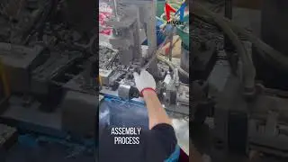 Stainless steel hinge accessories | Assembly process | Kitchen cabinet #shorts