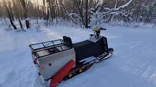 Снегоход за месяц своим руками это реально!