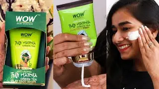 Match Green Tea Face Mask By Wow Skin Science | Review and Demo | Divya Katna