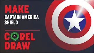 Make Captain America Shield | Corel Draw