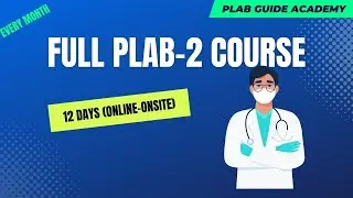 Full PLAB Course - By Dr Rashad | PLAB GUIDE ACADEMY