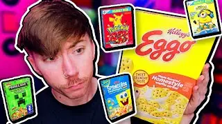 Trying WEIRD American Breakfast Cereals...