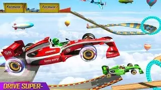 Formula Car Stunt GamePlay - Best Stunt Car Racing Game In 2023