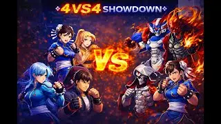 RANDOM 4v4 TAG BATTLE | Non-Stop Action