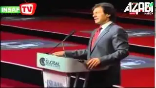 Imran Khan's speech at Global Peace and Unity Organzation Event