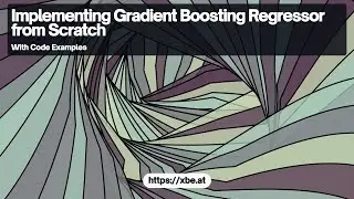 Implementing Gradient Boosting Regressor from Scratch: lines of Code