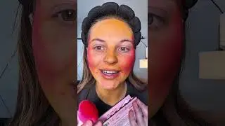 Давайте я сделаю макияж #слепая #макияж #урокмакияжа #смешно #ytshorts