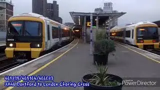 Trains at London Waterloo East