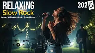 Slow Rock Heartbeat – Peaceful Guitar Mix for Evening Vibes