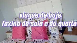 Faxina na sala e no me quarto