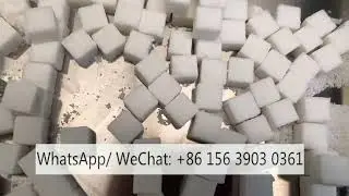 Semi automatic sugar cube making forming compression machine with hydraulic 10ton pressure #machine