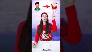 How to draw Santa Claus Player 456 Squid Game #shorts #drawing