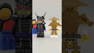 LEGO Ninjago Minifigures Master Wu and Garmadon from Set 71775 #lego #legoninjago