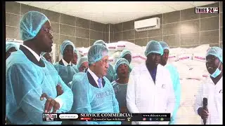 Les images de la visite du PM Ousmane Sonko à Pout (Une de fabrique de produits pour dialyse) 