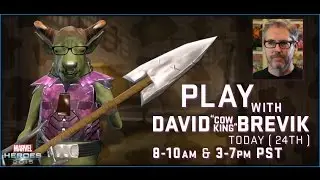 Marvel Heroes 2015 with David Brevik as the Cow King - Part 2 - 1 / 3