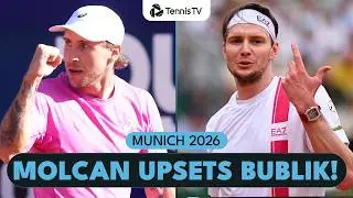 World No. 166 Molcan Upsets Bublik! | Munich 2026 Highlights