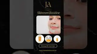 3-Step Skincare Routine for Healthy, Glowing Skin! #skincareroutine   #healthyglow   #justaesthetics