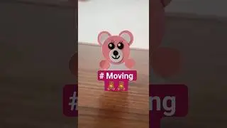 Arts and Craft making a Dance 🧸 #art #viral #shorts #paper #craft #papercraft  #trending