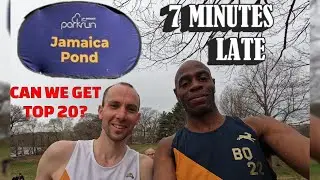 Начало на 7 минут позже для забега Jamaica Pond Parkrun с 96 участниками. Сколько мест мы можем отложить?