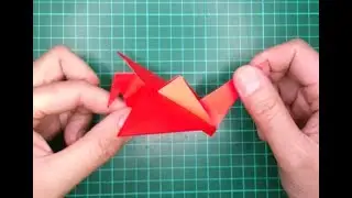 Mindful Origami  - How to fold a flapping bird